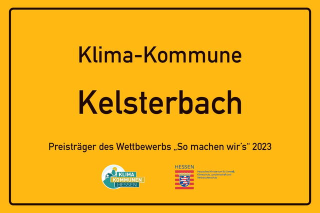Ortsschild Kelsterbach